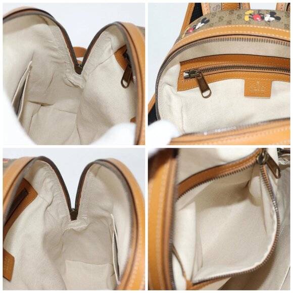 GUCCI Micro GG Supreme Disney Collaboration Backpack PVC 552884 Auth 137237M - Picture 16 of 16